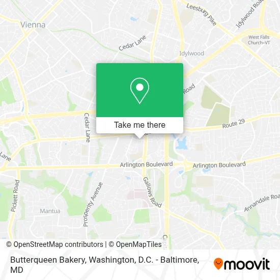 Butterqueen Bakery map