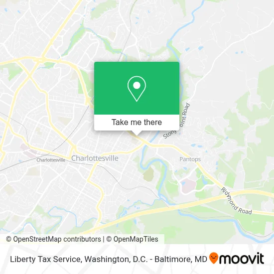 Liberty Tax Service map