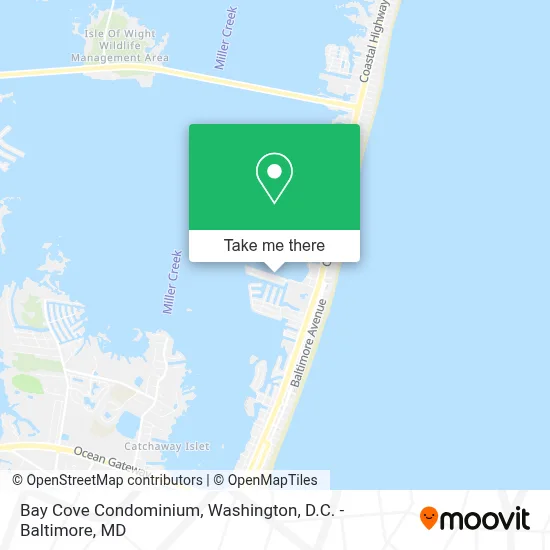 Bay Cove Condominium map