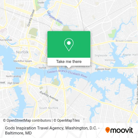 Gods Inspiration Travel Agency map