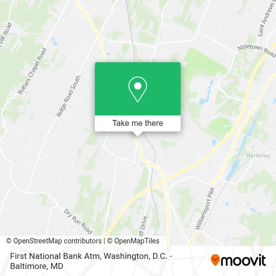 First National Bank Atm map