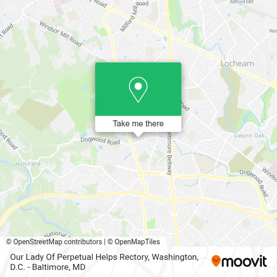 Our Lady Of Perpetual Helps Rectory map
