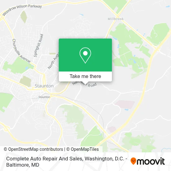 Complete Auto Repair And Sales map