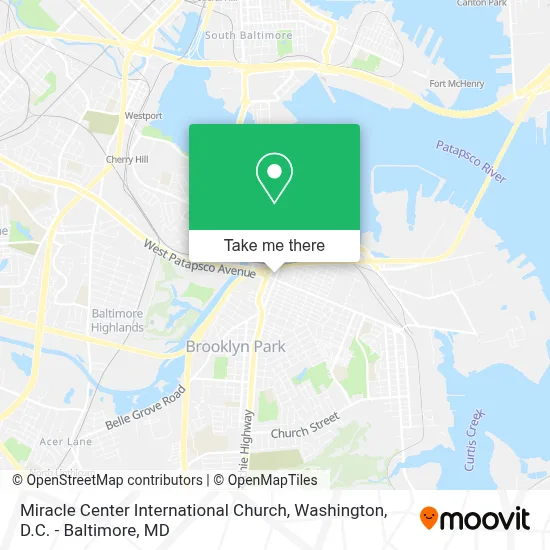 Miracle Center International Church map
