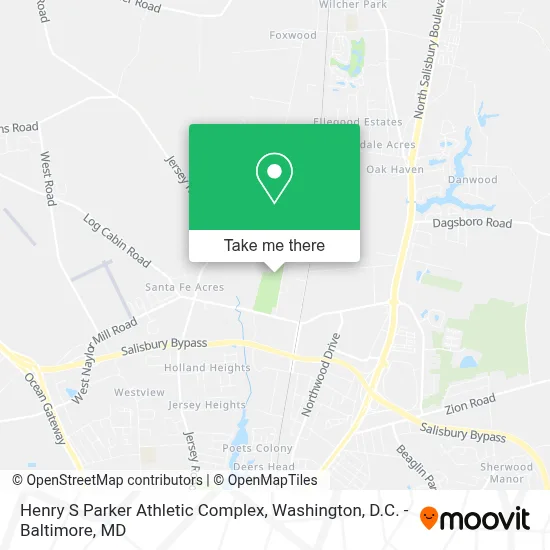 Henry S Parker Athletic Complex map