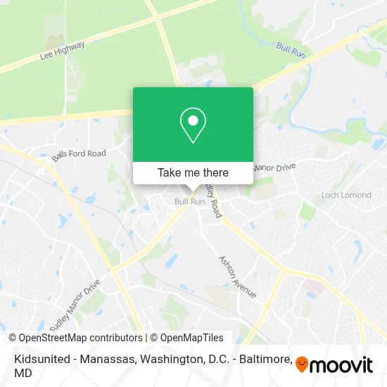 Kidsunited - Manassas map
