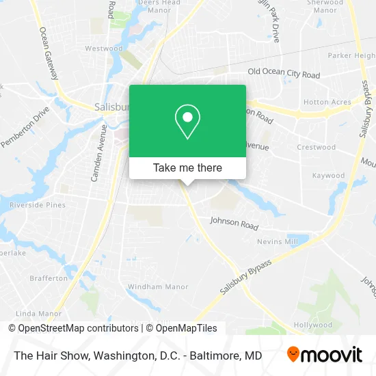 The Hair Show map