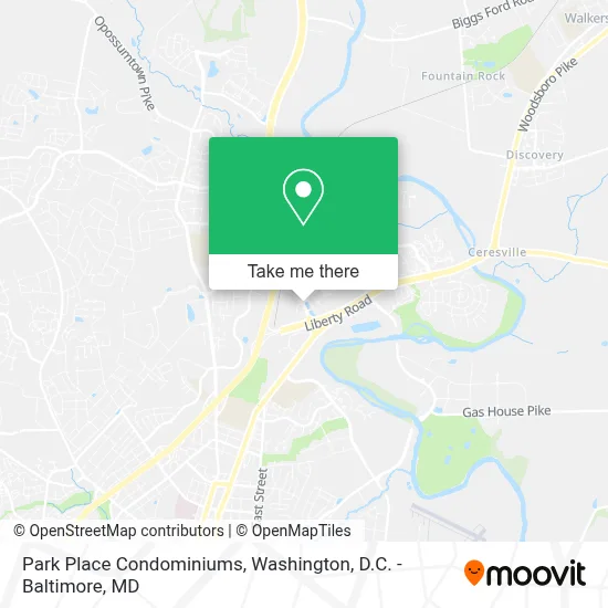 Park Place Condominiums map