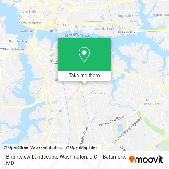 Brightview Landscape map