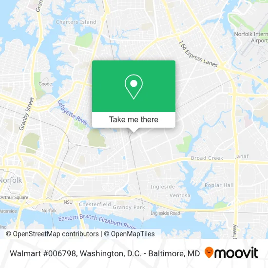 Walmart #006798 map