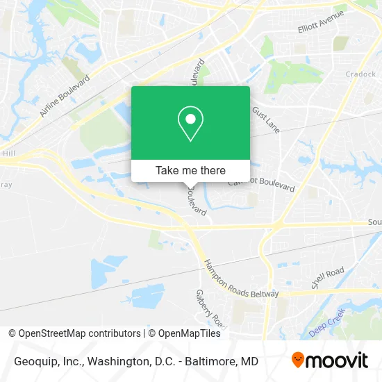 Geoquip, Inc. map