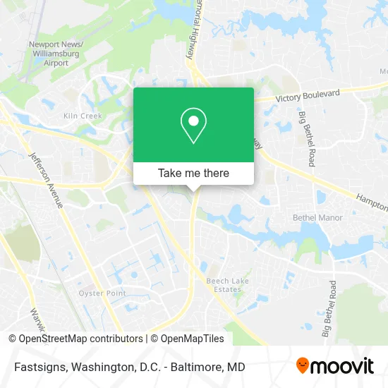 Fastsigns map