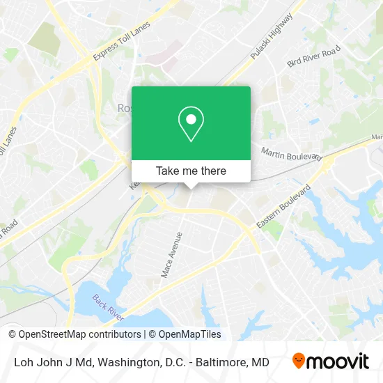 Loh John J Md map