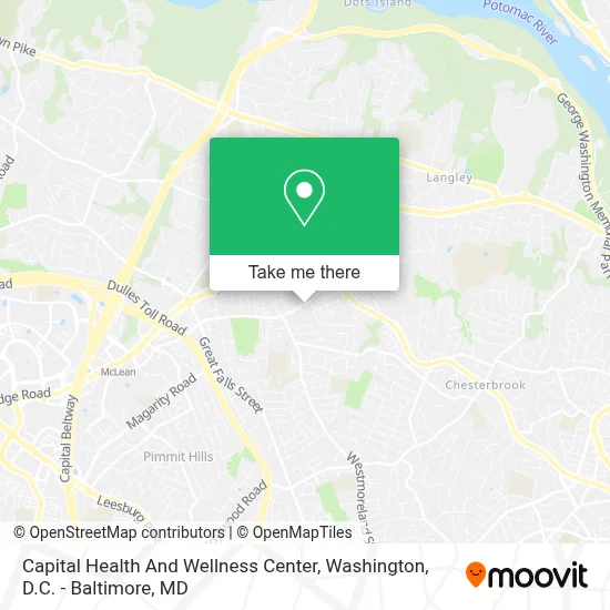 Capital Health And Wellness Center map