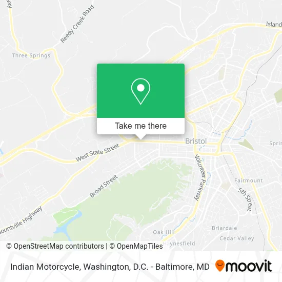Indian Motorcycle map