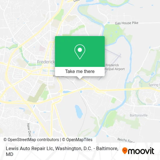 Lewis Auto Repair Llc map