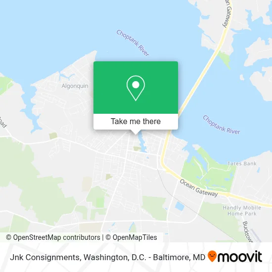 Jnk Consignments map