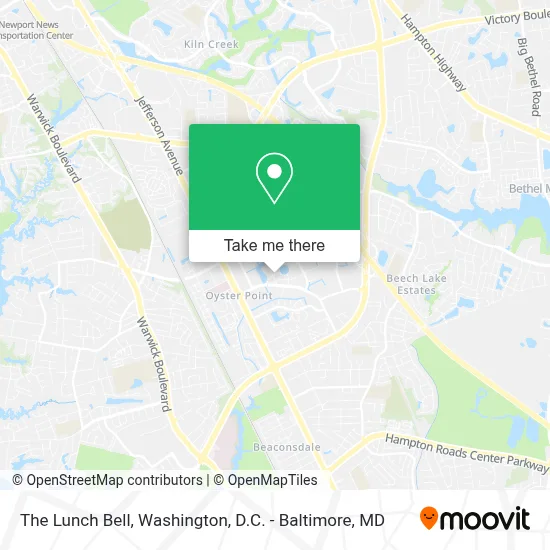 The Lunch Bell map