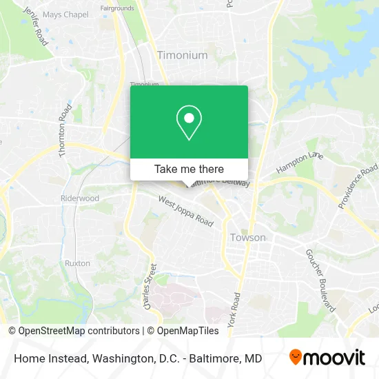 Home Instead map