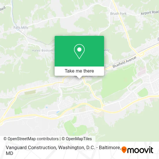 Vanguard Construction map