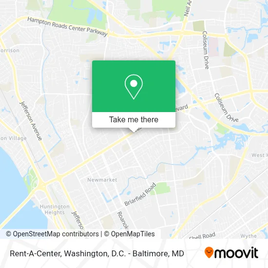 Rent-A-Center map