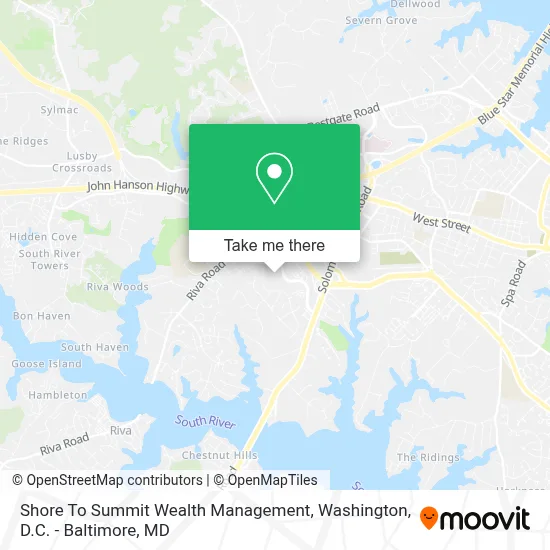 Shore To Summit Wealth Management map