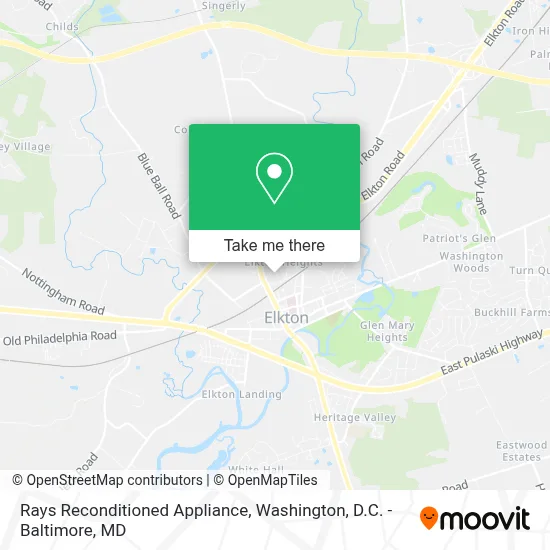 Rays Reconditioned Appliance map