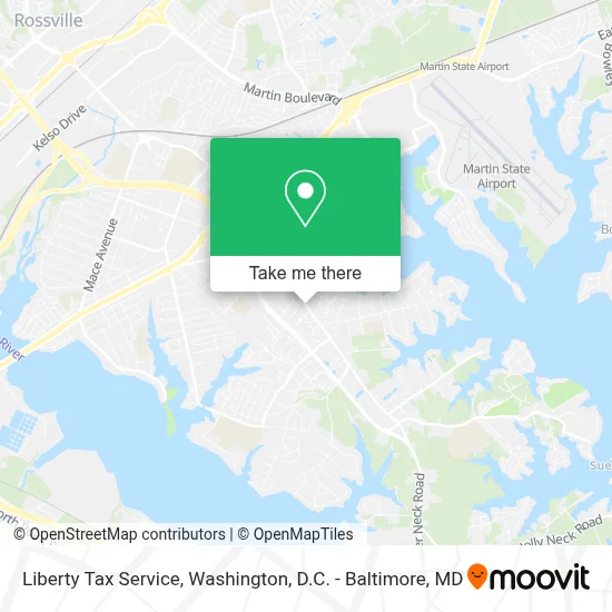 Liberty Tax Service map