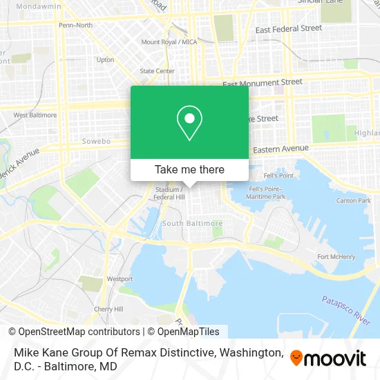 Mike Kane Group Of Remax Distinctive map