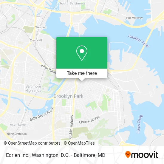 Edrien Inc. map