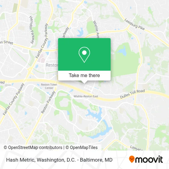 Hash Metric map