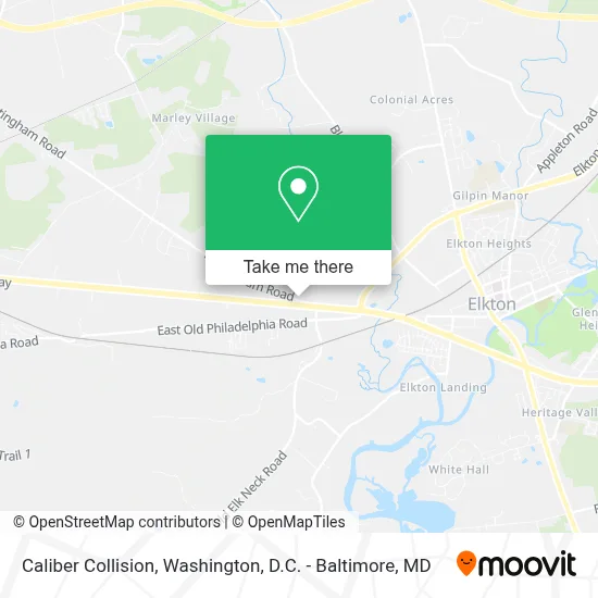 Caliber Collision map