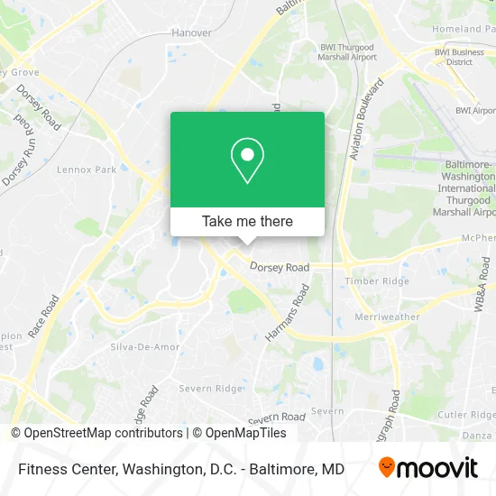 Fitness Center map