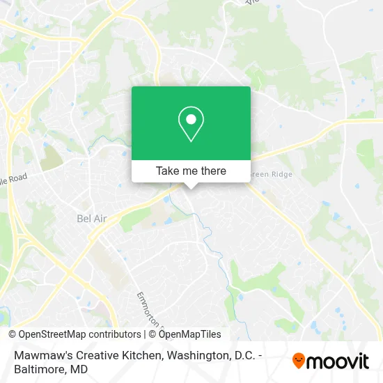 Mawmaw's Creative Kitchen map