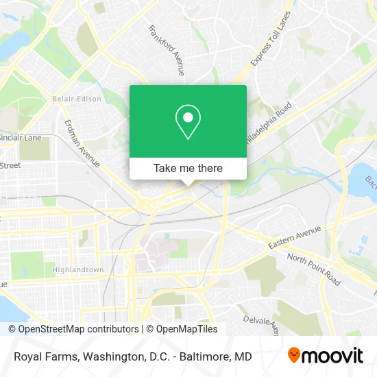 Royal Farms map
