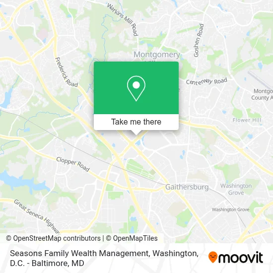 Seasons Family Wealth Management map