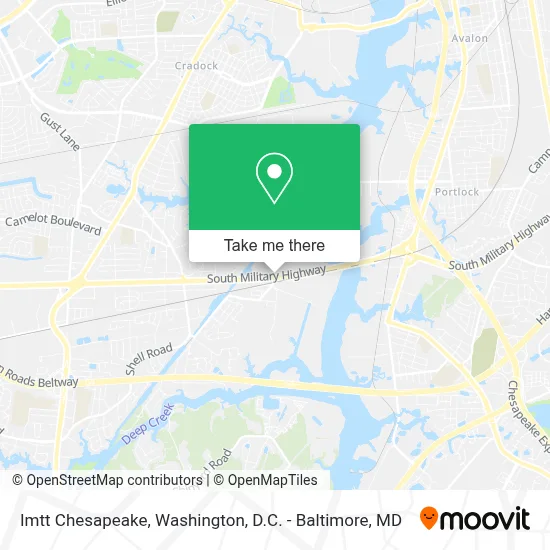 Imtt Chesapeake map