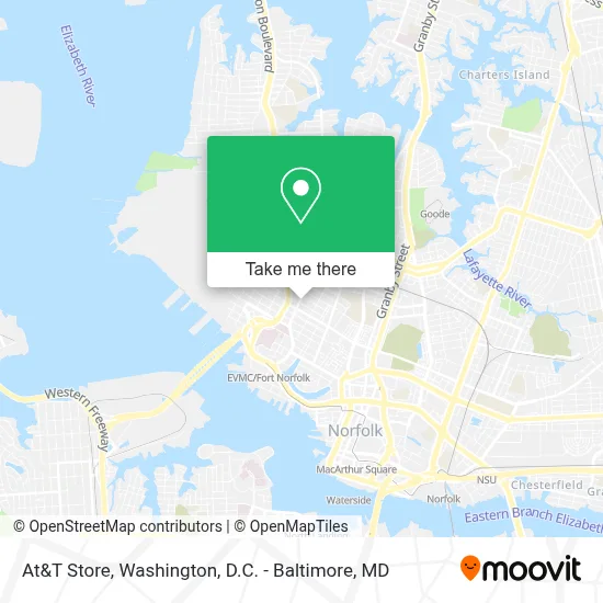 At&T Store map