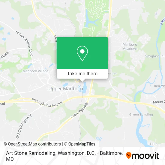 Art Stone Remodeling map