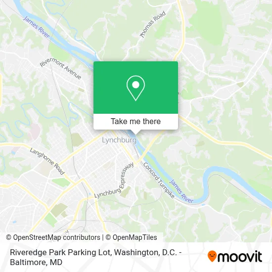 Riveredge Park Parking Lot map