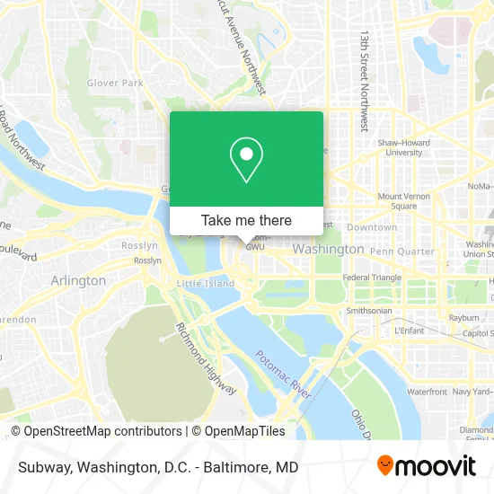 Subway map