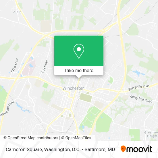Cameron Square map