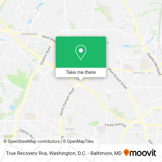 True Recovery Rva map