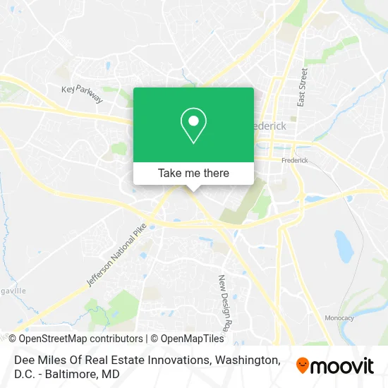 Dee Miles Of Real Estate Innovations map