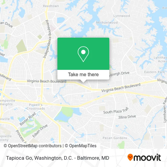 Tapioca Go map