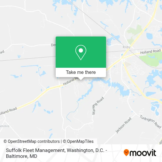 Suffolk Fleet Management map