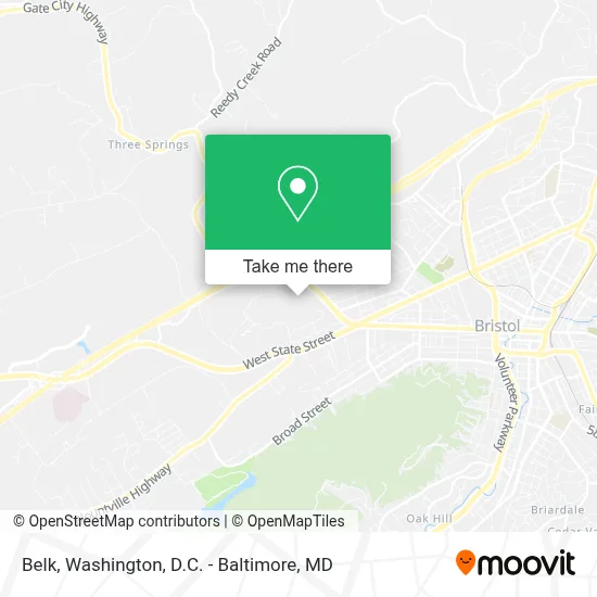 Belk map