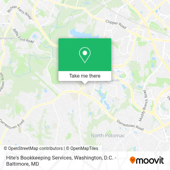 Hite's Bookkeeping Services map
