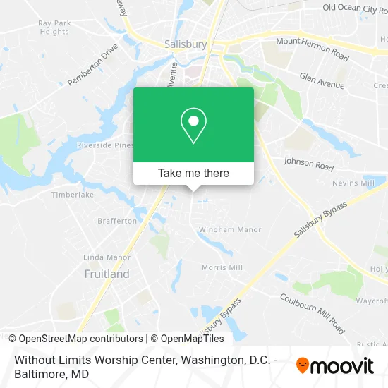 Without Limits Worship Center map