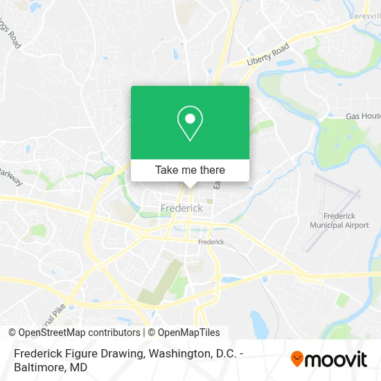 Frederick Figure Drawing map